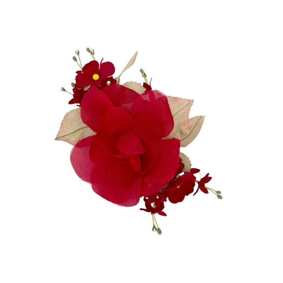 GUCCI Silk Floral Brooch - Picture 1 of 8